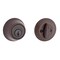 Kwikset Kwikset SmartKey Security Classic Venetian Bronze Entry Knob and Single Cylinder Deadbolt KW1 2-3/4 92420-063 - alternate 4